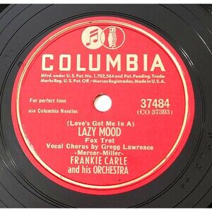 78 Jazz FRANKIE CARLE Lazy Mood / There's That Lonely Feeling Again COLUMBIA E